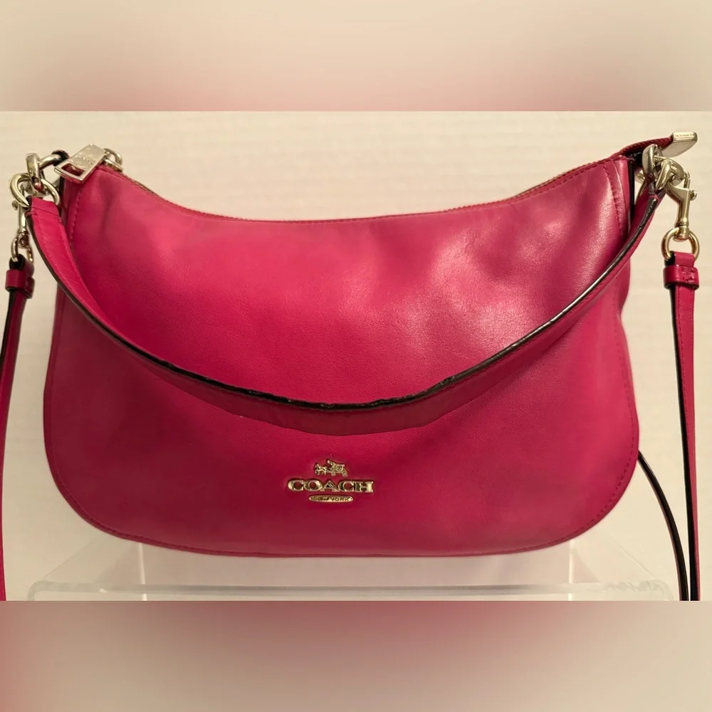 🌸 Vintage Y2K Coach Pink Leather Crossbody / Shoulder Bag 🌸 - Picture 12 of 12